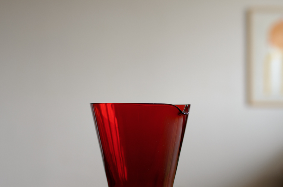 Nuutajarvi Kaj Franck Cocktail mixer #1610 RED Nuutajarvi Kaj Franck Cocktail mixer #1610 RED